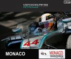 Lewis Hamilton, Mercedes, Monako Grand Prix 2015, üçüncülük